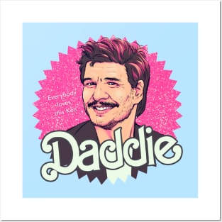 Daddie Pedro Pascal Barbie Poster Meme Posters and Art